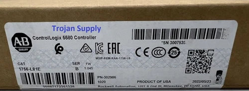(11) x 2022 factory sealed surplus Allen Bradley 1756-L81E