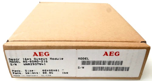 AEG Modicon DAO 216 Digitalausgabe 6728-042.274930 | AS-BDAO-216 | Rev. 07