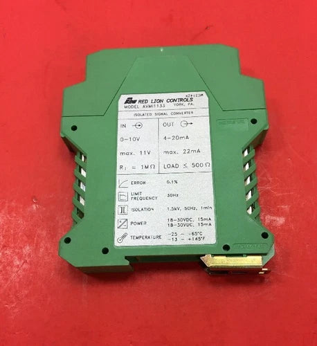 RED LION CONTROLS AVMI1133 Isolated Signal Converter.    3A
