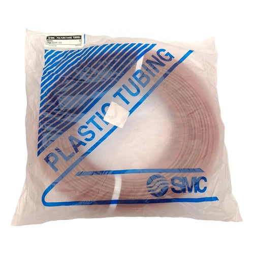 SMC TU0604R-153 Red Polyurethane Tubing, ?6mm OD, ?4mm ID, 0.8MPa, 500ft