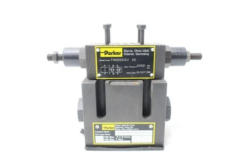 Parker D31VW1C4NYCF567 75 Hydraulic Directional Control Valve 5000psi