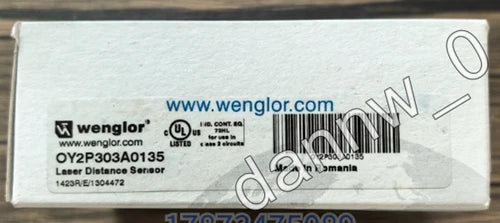 1PC New in box WENGLOR OY2P303A0135 Laser ranging sensor