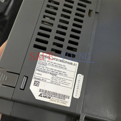 ONE Delta CP2000 15KW VFD150CP43B-21 Used