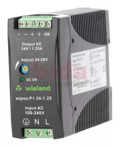 Wieland wiposP1 24-1.25 (81.000.6110.0) Schaltnetzteil Switch Power Supply 100-2
