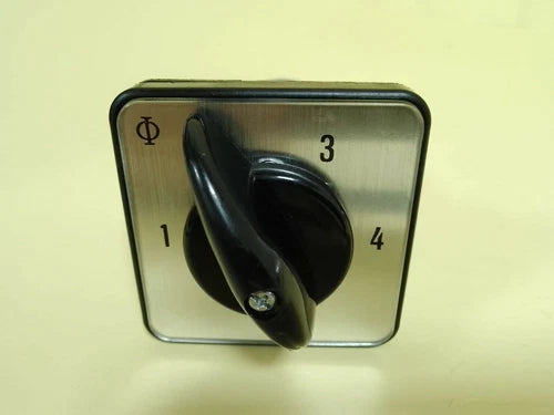 & Naimer D118 Dual Rotary Switch 4-Position Pole 4091007 #F3