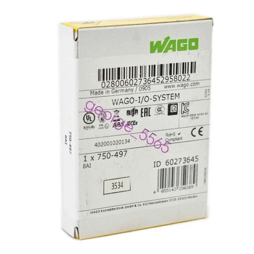 1pc 750-497 WAGO Module Brand new fedex or DHL