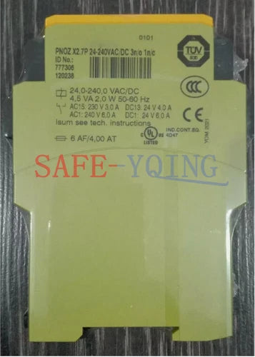 New 1PCS Pilz PNOZ X2.7P 777306 Safety Relay 24-240VAC/DC 3n/o 1n/c