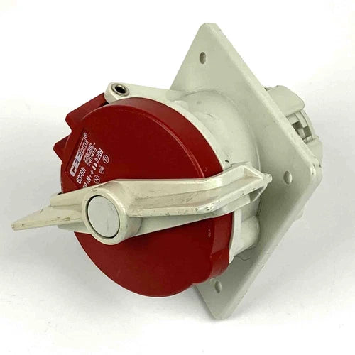 CEEform 63A-6h Anbausteckdose 3P+N+Erde m Verriegelung Typ 209, 220/380V, unused