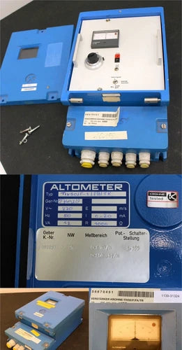 KROHNE Altometer Amplifier TIV50/F/FA/TR - 220V~ - 50Hz - 0-20mA - 12VA
