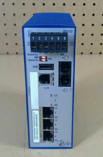 Hirschmann RS20 Rail Switch RS20-0400M2T1SDAEHH04.2.05                        3H