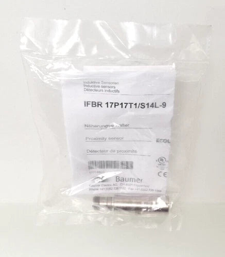 Baumer Induktiver Sensor | IBFR 17P17T1/S14L-9