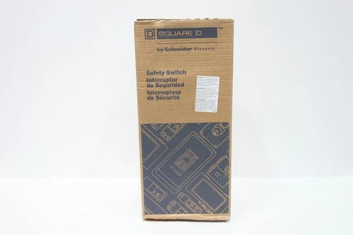 Square D HU363N Non-fusible Disconnect Switch 100a Amp 600v-ac 3p