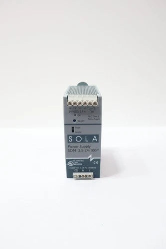 Sola SDN 2.5-24-100P Power Supply 24v-dc 2.5a Amp 115/230v-ac