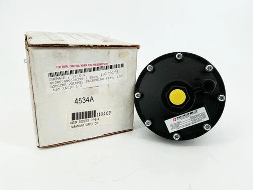 Novo Fairchild 4534A Volume Booster 250PSI 17Bar rela??o 1:3