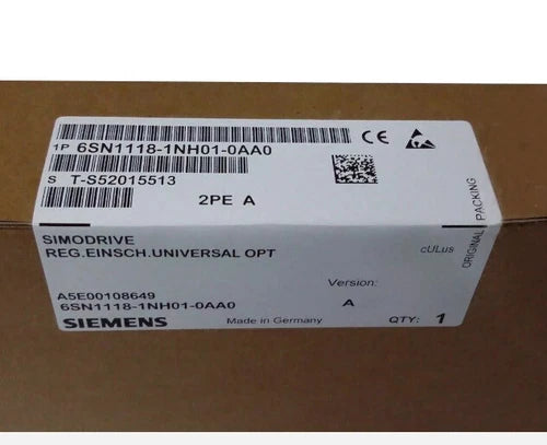6SN1118-1NH01-0AA0 New SIEMENS SIMODRIVE Digital Control 6SN1118-1NH01-0AA0