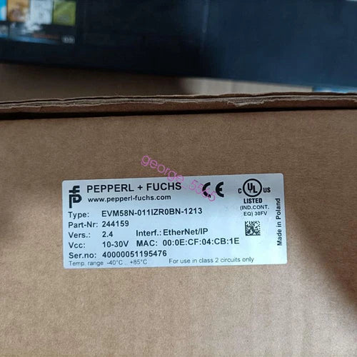 1PCS New Pepperl+Fuchs EVM58N-011IZR0BN-1213 Absolute value encoderFedex or DHL
