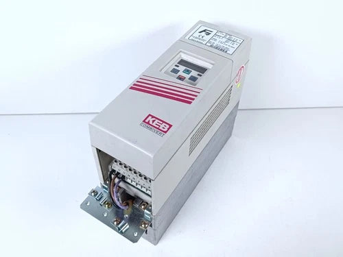KEB F4 Frequency Inverter + Ground Plate 10.F4.F3D-4R01 + 00.F4.010-1009 Excellent