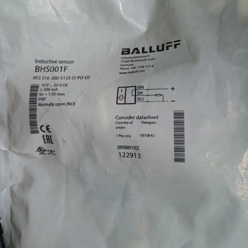 1PC New BALLUFF BES 516-300-S241-D-PU-05 Proximity Sensor
