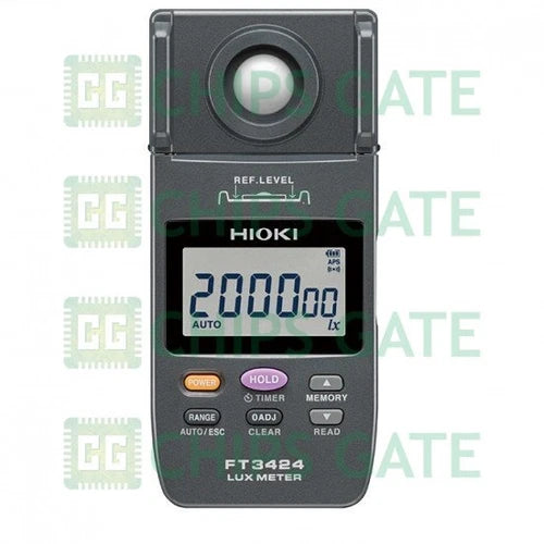Medidor de luz 1 pe?a Hioki FT3424 com ampla cobertura de baixa a alta ilumina??o