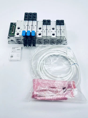 UNUSED FESTO VTSA-MP VALVE MANIFOLD W/ MULTI-PIN PLUG CONNECTION 24VDC 539215