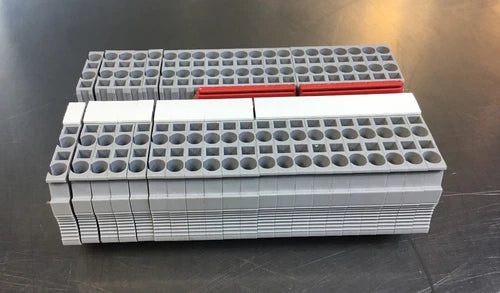 Lot of 21 Phoenix Contact  ST 2.5-QUATTRO  Terminal Blocks 600V 20A    3E-21