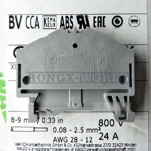 New 100pcs WAGO Terminal Blocks 280-646