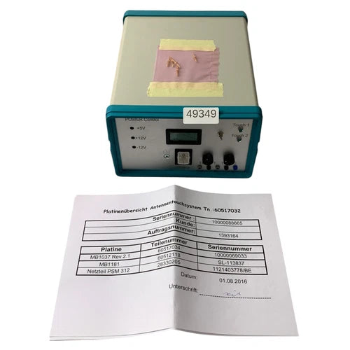 M¨¹hlbauer Power Control Testing Device