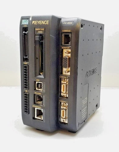 NICE KEYENCE CV-3502 MEGA DIGITAL CAMERA CONTROLLER FOR VISION SYSTEM