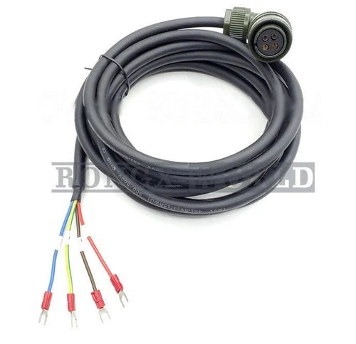 ONE fits Yaskawa SGM7G-09 SGMGV13 1.5KW 2KW Servo Motor Power Cable 10M New