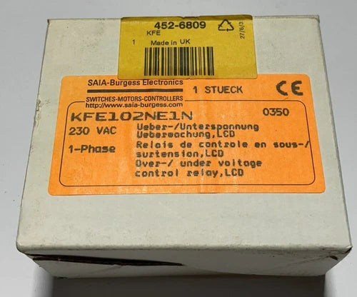 SAIA-Burgess Spannungs¨¹berwachungsrelais | KFE102NE1N
