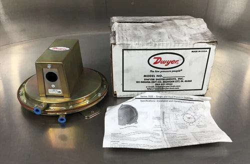 DWYER  1627-20  Pressure Switch 8.0 to 24 Inches     6E-16