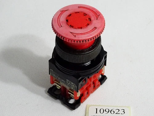 Fuji Electric AR30V2R Emergency Stop Button