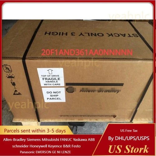 Allen Bradley 20F1AND361AA0NNNNN Power Flex Cooled 753 AC Drive US Free Tax