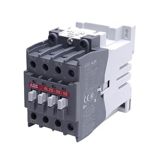 ABB AL26-30-10 IEC Contactor, 3-Pole 1NO Aux, 690VAC 11kW, 45A Max, 24VDC Coil
