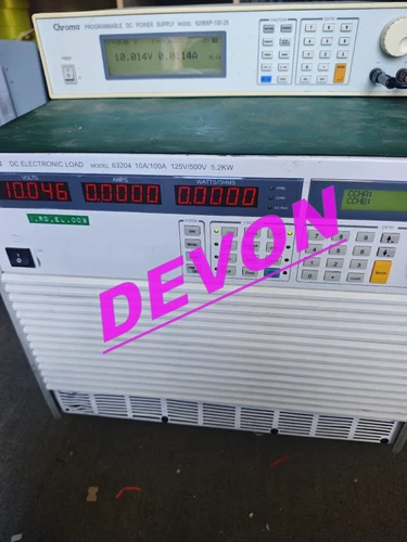 USED Chroma 63204 DC Electronic load