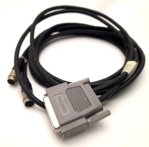 Omron 10330-01367 Two-Camera Breakout Cable, Hi-Rose (x2) to D-Sub, 10Ft Length