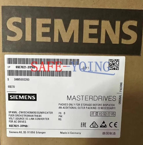 1PC NEW SIEMENS MAIN DRIVE 6SE7021-3TP60