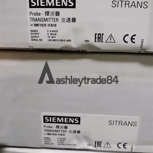 ONE NEW SIEMENS measuring transducer 7MF1572-1FA10 7MF15721FA10