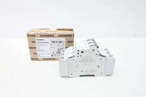 Siemens 5SJ4316-7HG42 Miniature Circuit Breaker 16a 3p