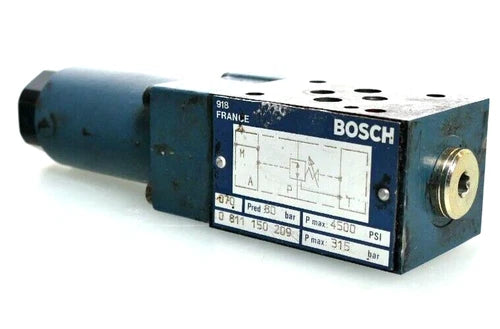 Bosch Hydraulikventil Pmax: 315bar 0 811 150 209 | 0811150209