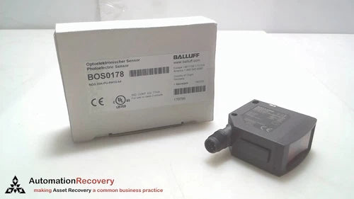 BALLUFF BOS0178, DIFFUSE SENSOR W/BKGD SUPPRESSION, BOS 23K-PU-RH10-S4,  #300317