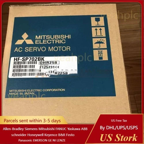 Mitsubishi HF-SP702BK Servo Motor 1PC New Expedited Shipping HFSP702BK