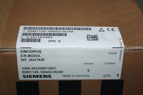 6SN1145-1BA02-0CA0 New SIEMENS SIMODRIVE 611 6SN1145-1BA02-0CA0