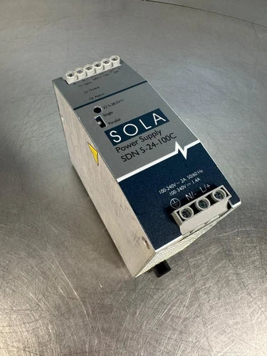 Sola Power Supply SDN 5-24-100C 100-240V ~2A 50/60Hz              (4B-43)