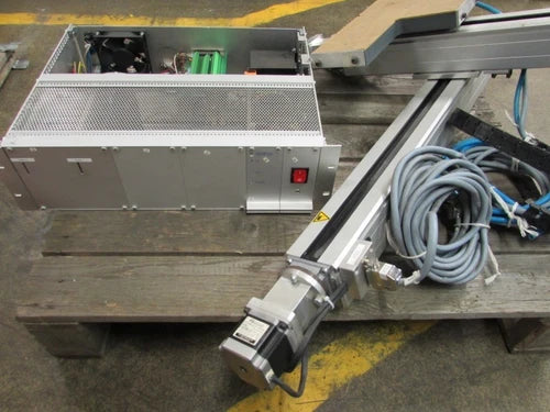 Movtec MTL34-2001.1 Isel EC Motion SECM566-T1.4A Cross Table Rohde Vacuum Clamping