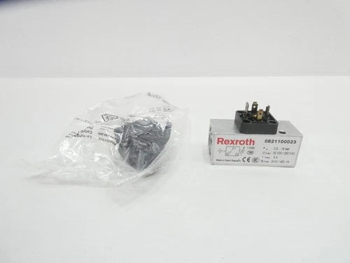 Rexroth 0821100023 Hydraulic Solenoid Valve 250v-ac 30v-dc 0.5-16bar