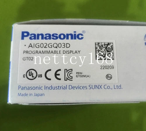 #2718-PANASONIC Programble Display AIG02GQ03D New In Box #F3