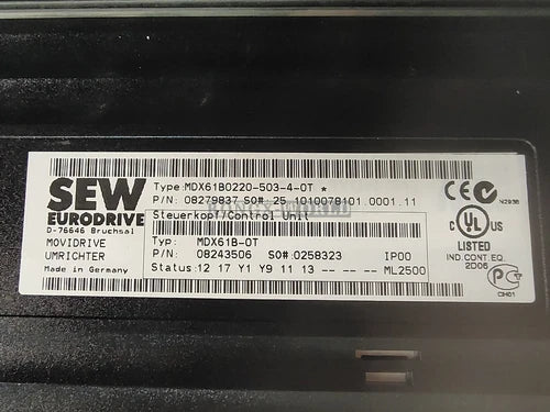 1PCS Used SEW MDX61B0220-503-4-0T