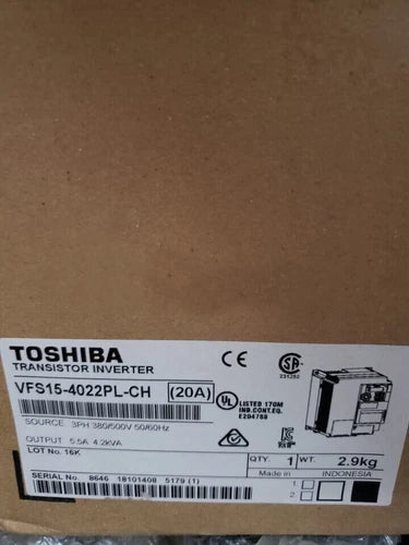 VFS15-4022PL1-CH New Sealed TOSHIBA TRANSISTOR INVERTER VFS15-4022PL1-CH