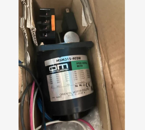 New In Box Orientalmotor OM MSM315-402W Speed Control motor Vexta
